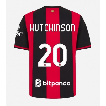 AC Milan Omari Hutchinson #20 Maglia Gara Casa Repliche 2026-27 Maniche Corte